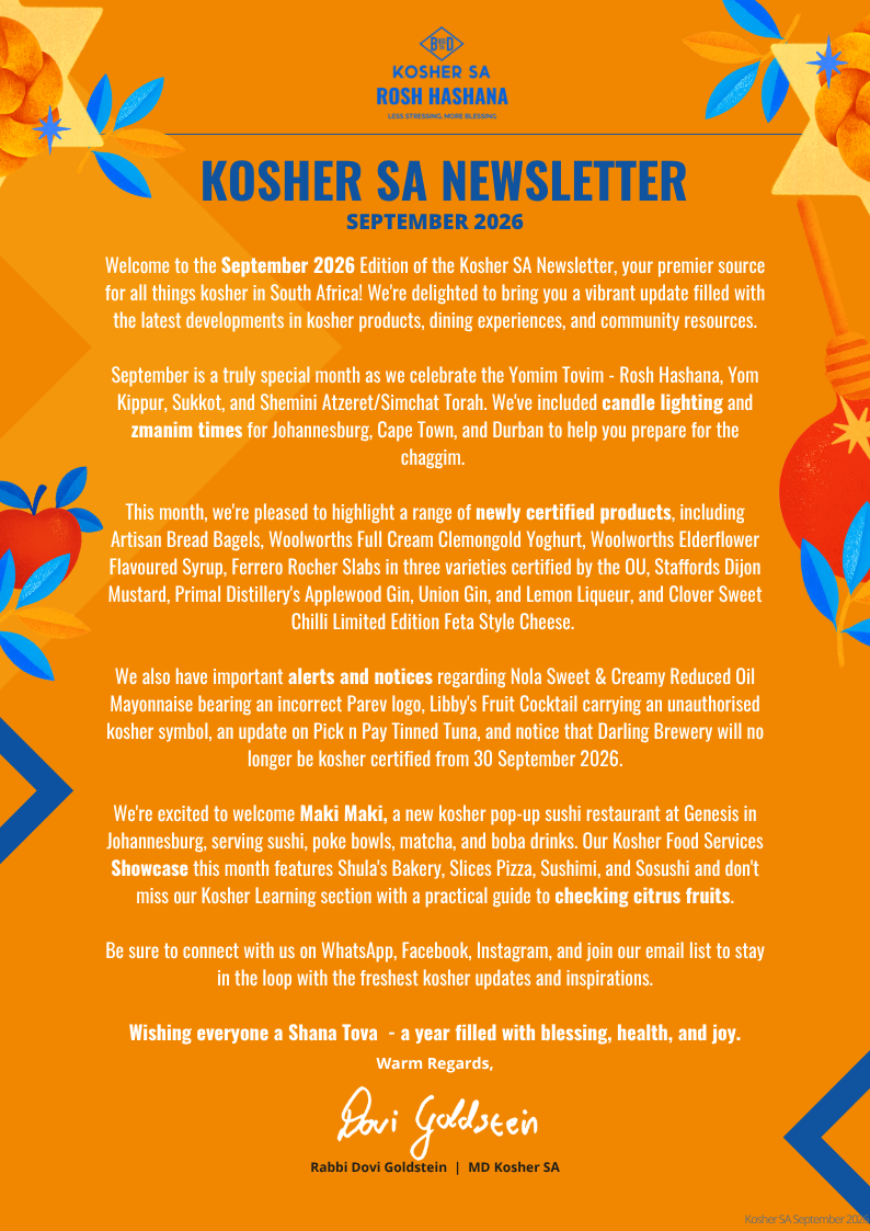 September 2026 Newsletter